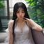 用户宝妈晓晴头像，年轻女性，温柔笑容，背景为家庭环境